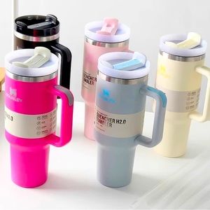 The Quencher H2.0 FlowState™ Tumbler keeps 40 ounces cold for hours.